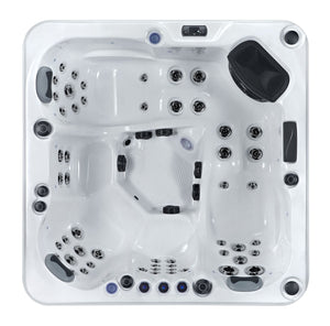 Revolution-spa Uranus 200x200x80 5 fős jakuzzi