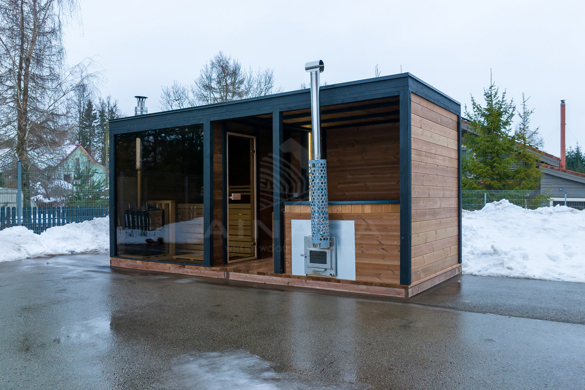 Szauna ház AC 500x210 cm