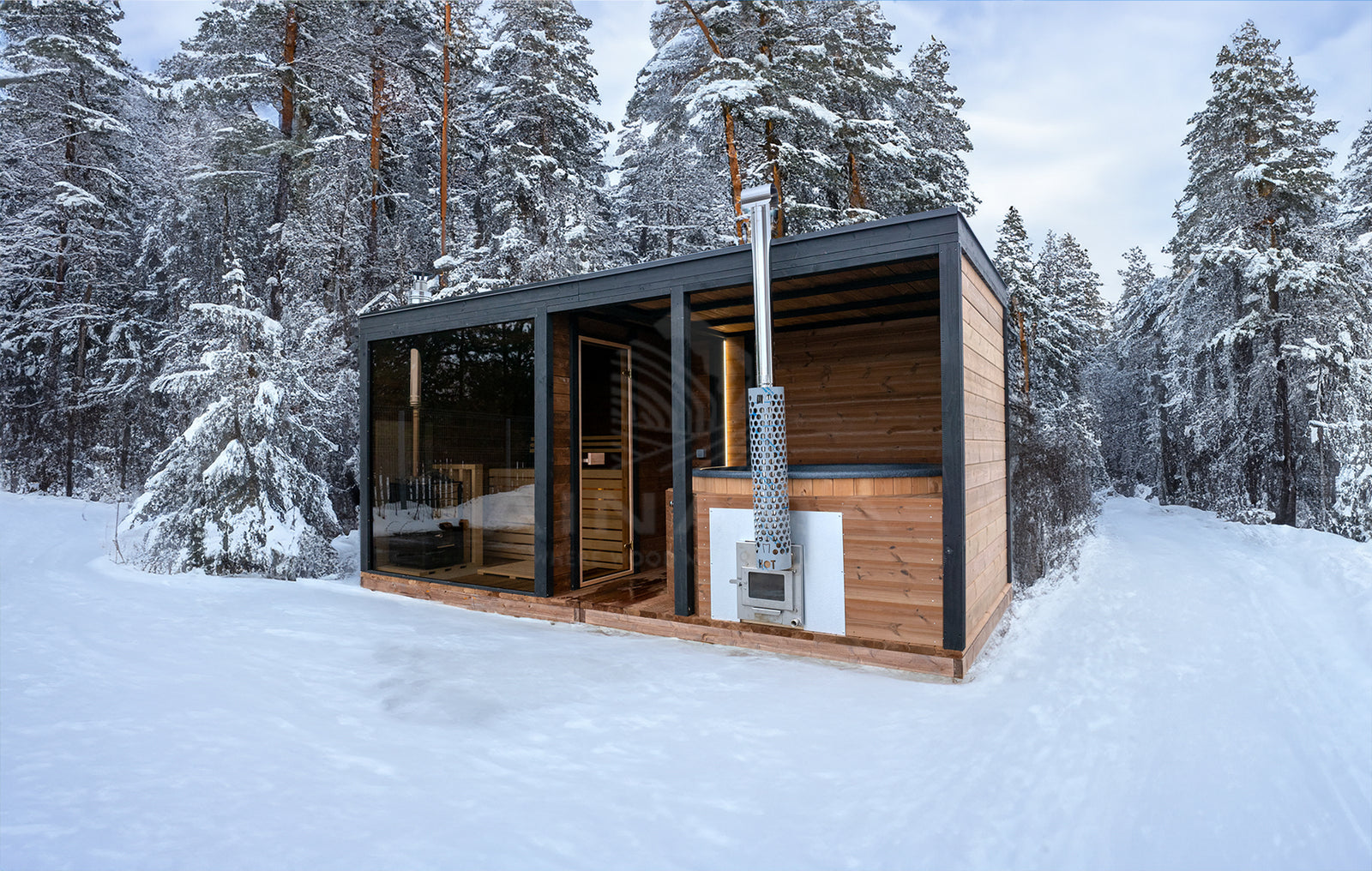 Szauna ház AC 500x210 cm