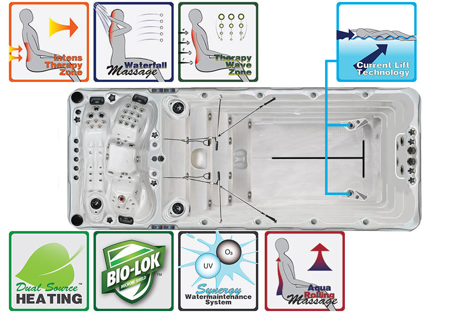 Revolution-spa Spirit Swimspa
