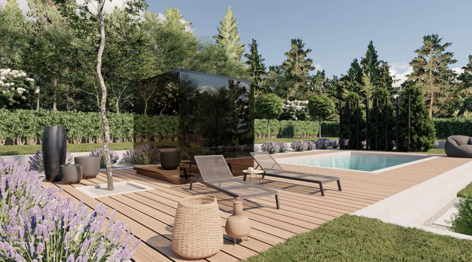 Cortin small 220x190x235 cm exclusive szauna