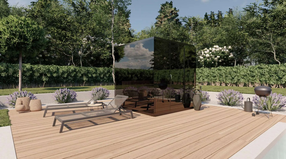 Cortin small 220x190x235 cm exclusive szauna