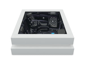 Revolution-spa Cube  Ergo jakuzzi  231x231x78 cm