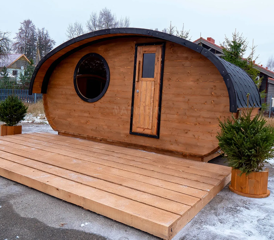 Hobbit szaunaház 450x190 cm