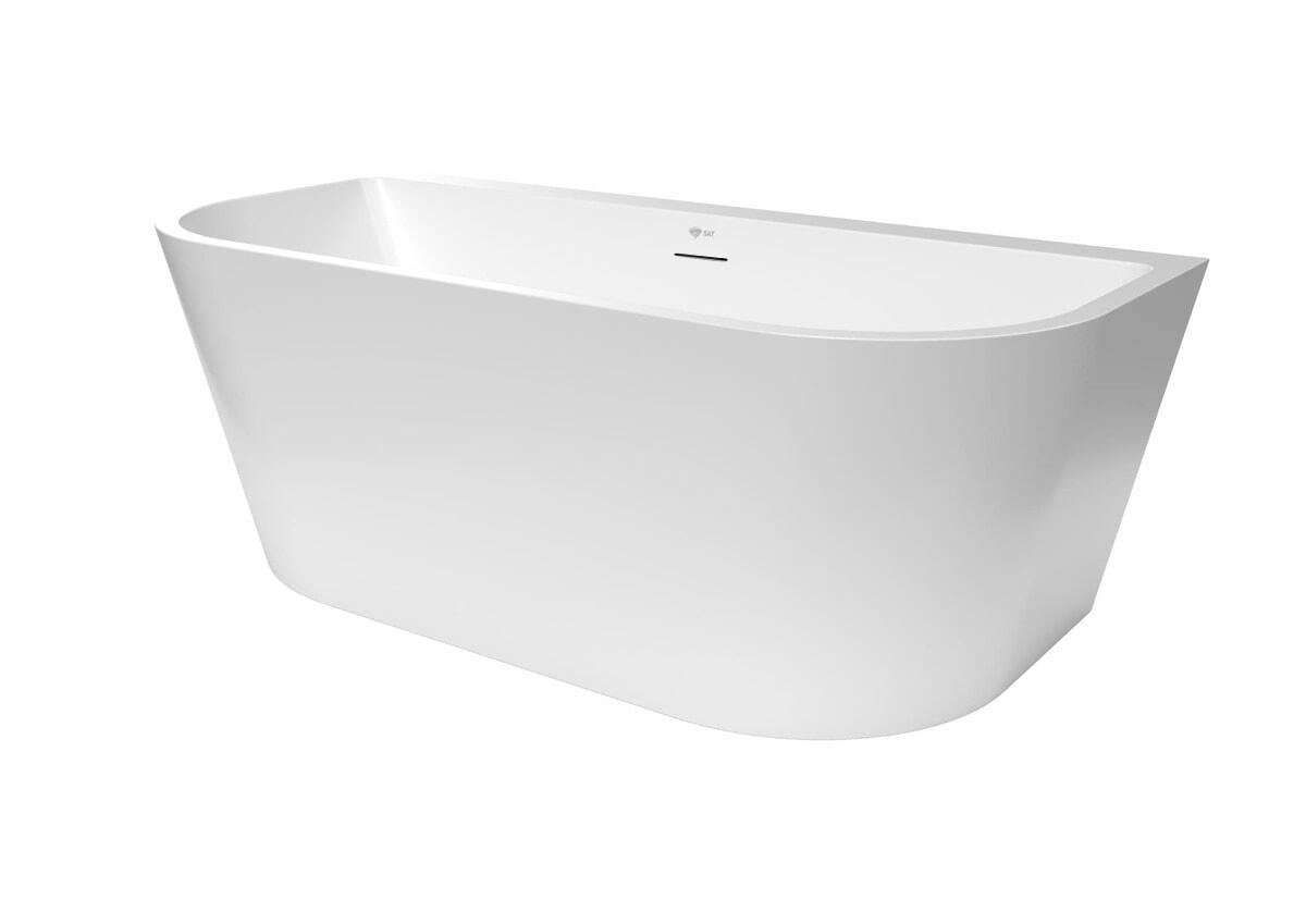 Különálló kád SAT Katy 160x75 cm akrilát SATKATY1600