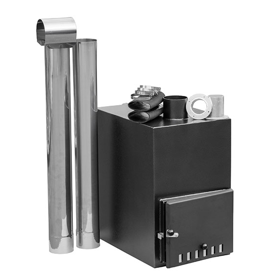 Alumínium Külső kályha 35kW