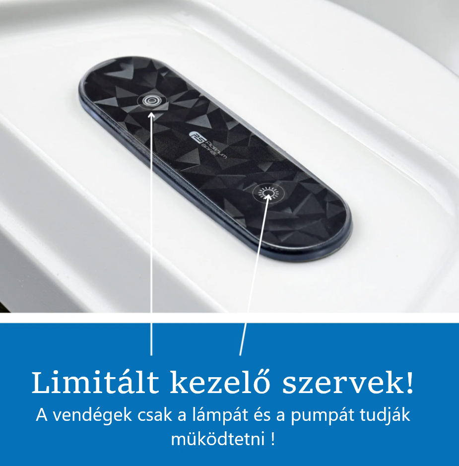 Revolution-spa PS Vacation Lounge 2000 × 2000 × 800 mm jakuzzi