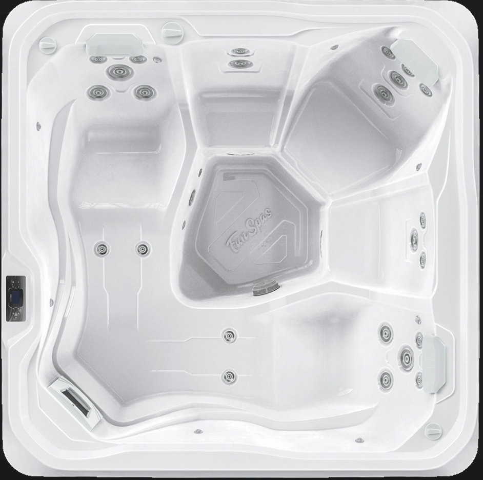 Revolution-spa Fun for 5 212x212x92 cm jakuzzi