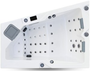Revolution-spa Amethyst jakuzzi 200x100/150x206,2x78 cm