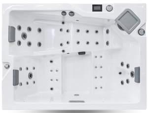 Revolution-spa Nephrite jakuzzi 216x160x78 cm