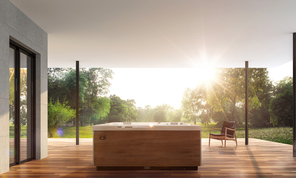 Revolution-spa Almandine jakuzzi 220x220x93 cm