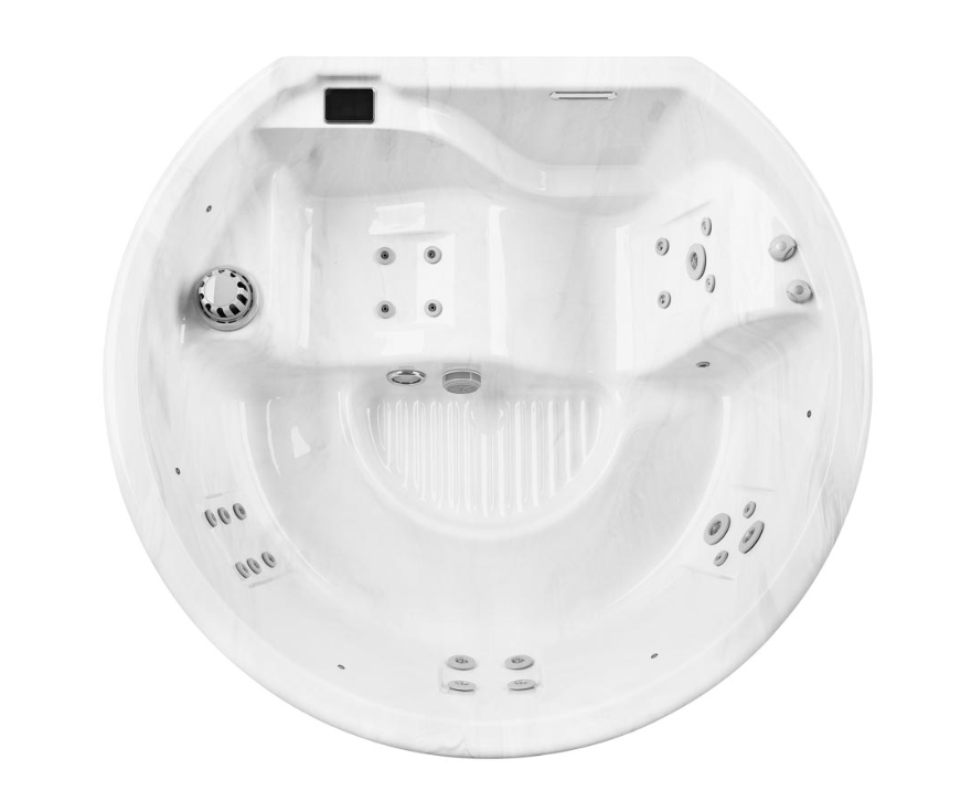 Revolution-spa PPOKA Wave 3 jakuzzi 215x195x85 cm