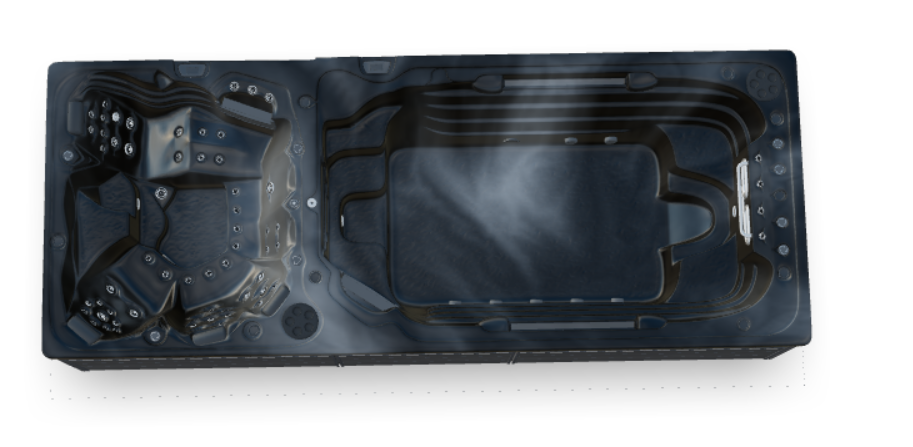 Revolution-spa HSC Valhalla Swim Spa 580x230x130 cm