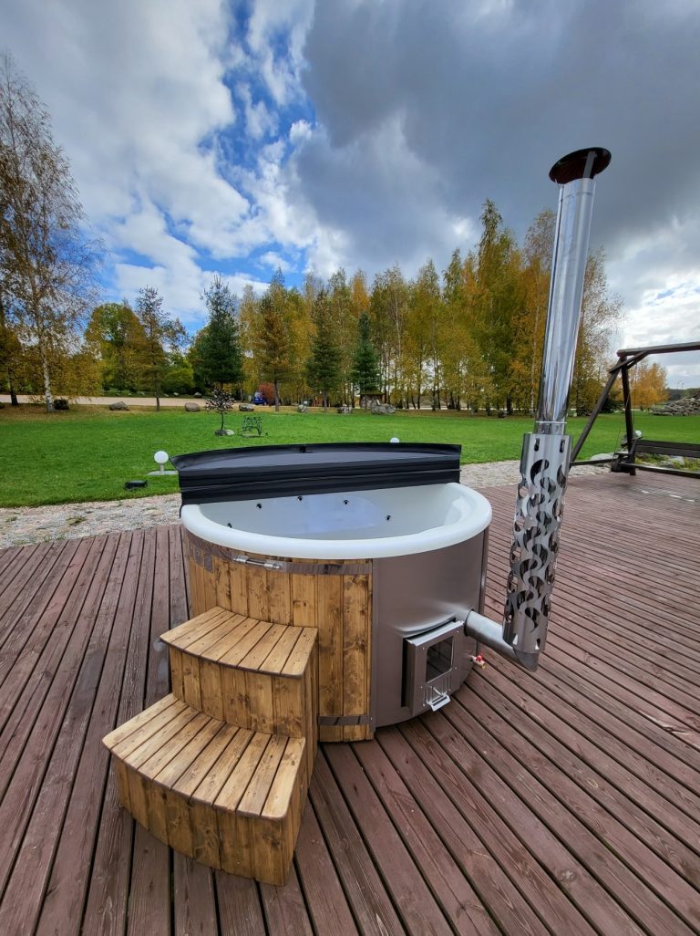 Revolution-LTD Acryl Dézsa beépített kályhás kerek