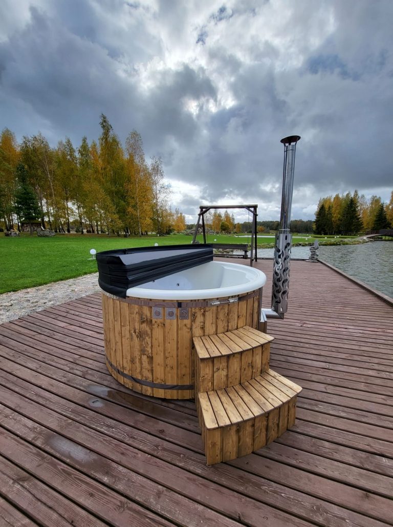 Revolution-LTD Acryl Dézsa beépített kályhás kerek