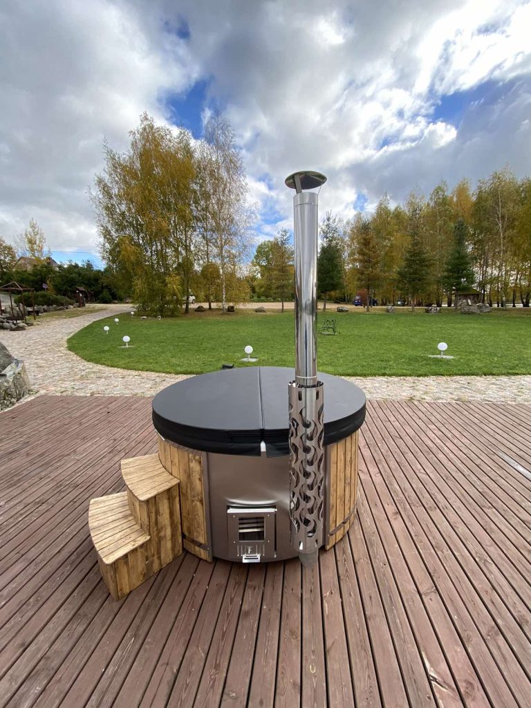 Revolution-LTD Acryl Dézsa beépített kályhás kerek