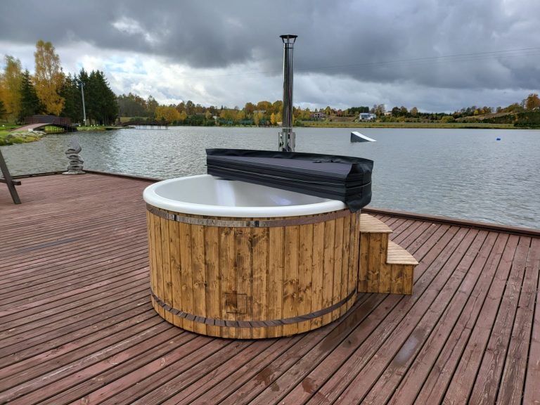 Revolution-LTD Acryl Dézsa beépített kályhás kerek