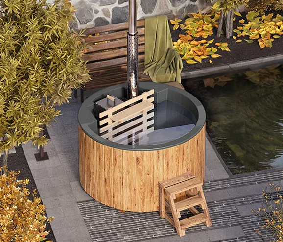 Revolution-Hot Tube Kerek Üvegszálas dézsa belső kályhás