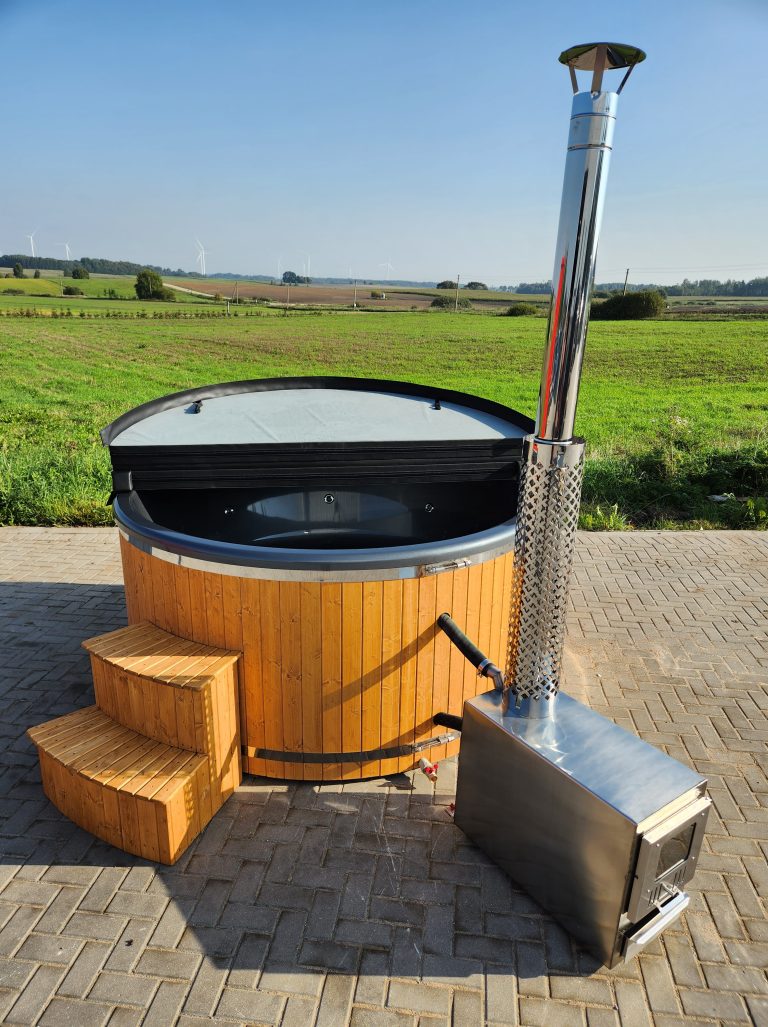 Revolution-LTD Üvegszálas Dézsa külső kályhás kerek