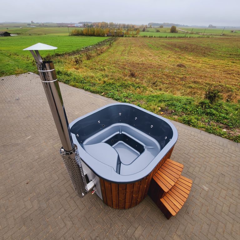 Revolution-LTD Üvegszálas Dézsa beépített kályhás szögletes