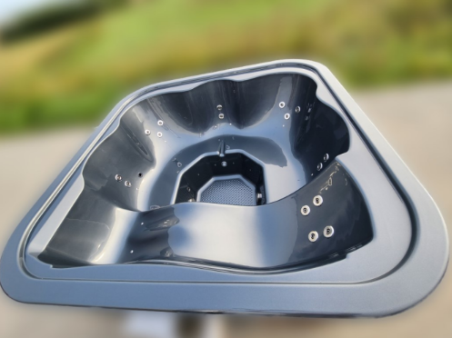 Revolution-LTD Acryl Dézsa Fekvőhelyes Külső kályhás szögletes