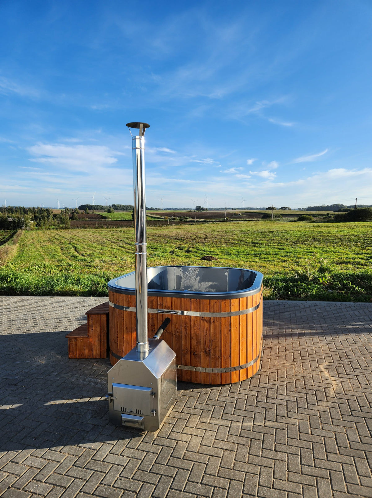 Revolution-LTD Acryl Dézsa Külső kályhás szögletes