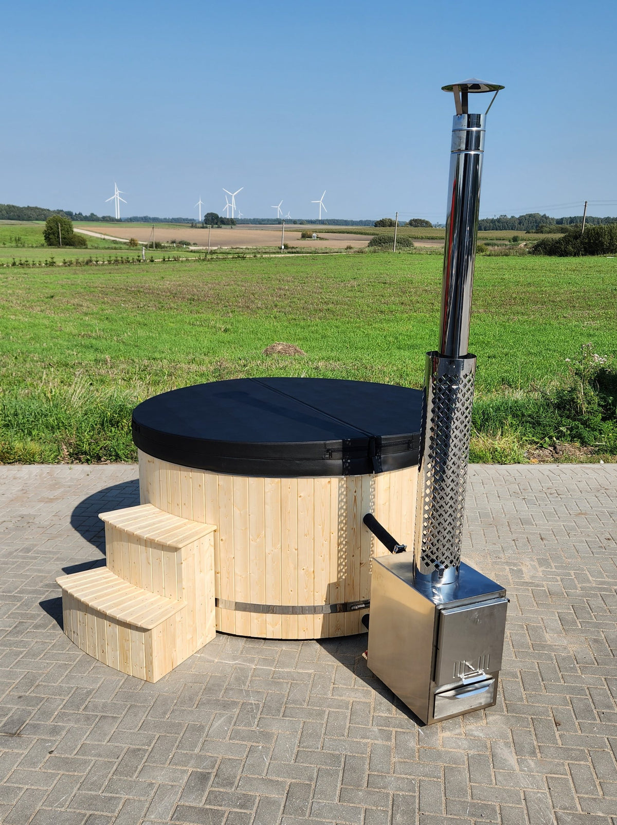 Revolution-LTD Acryl Dézsa külső kályhás kerek