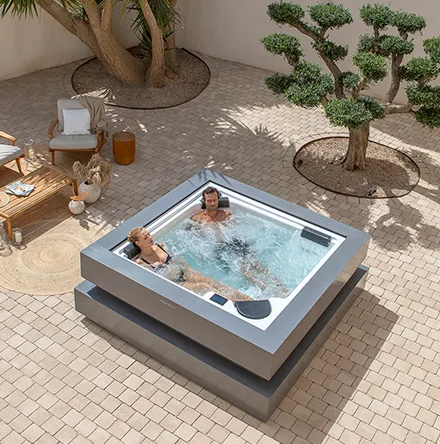 Revolution-spa Lounge jakuzzi 231x231x78 cm