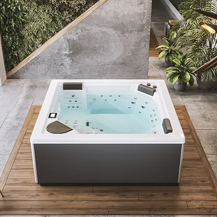 Revolution-spa Lounge City jakuzzi 198x198x76 cm