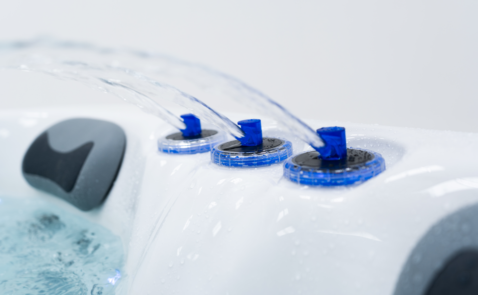 Revolution-spa Mercury 213x165x80 3 fős jakuzzi