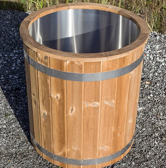 Merülőkád rozsdamentes acél belsővel