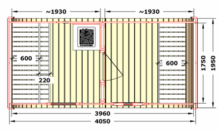 Mini Hobbit 195x400 cm