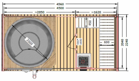 Hobbit Mini Lux 456x224 cm