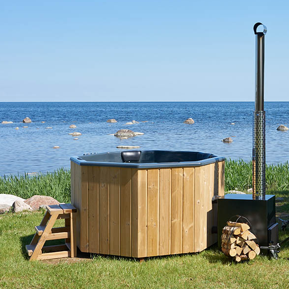 Revolution-Hot Tube Szögletes üvegszálas Dézsa külső kályhás Octa7