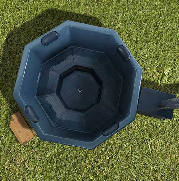 Revolution-Hot Tube Szögletes üvegszálas Dézsa külső kályhás Octa6