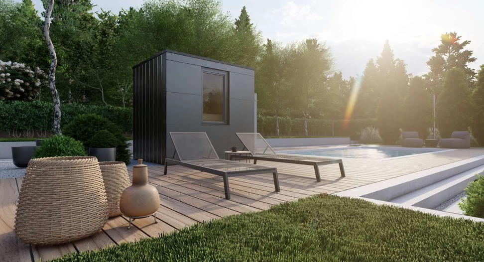 Optima 210x180x235 cm exclusive szauna