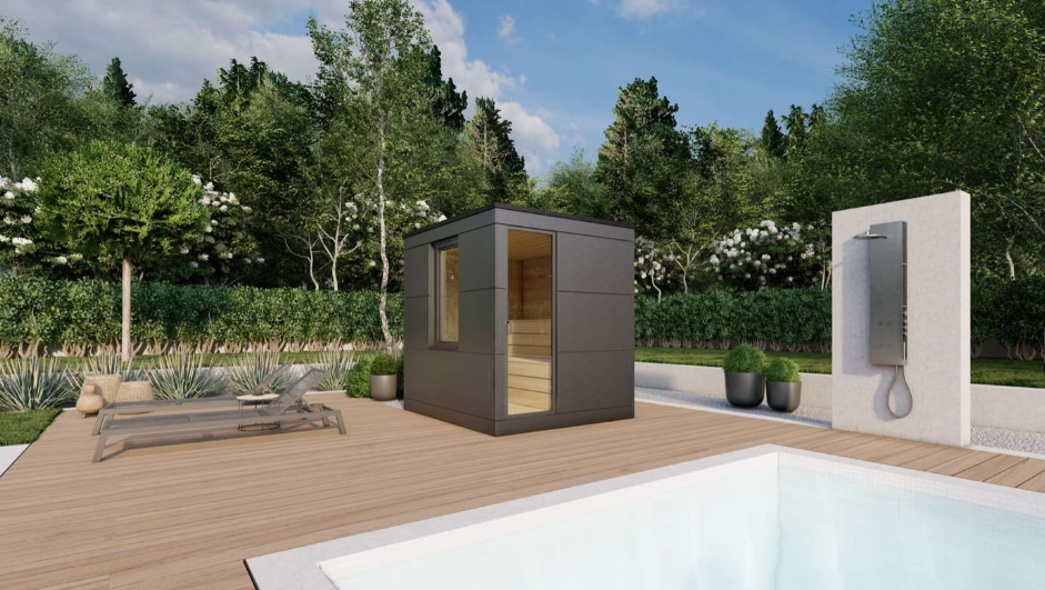 Optima 210x180x235 cm exclusive szauna