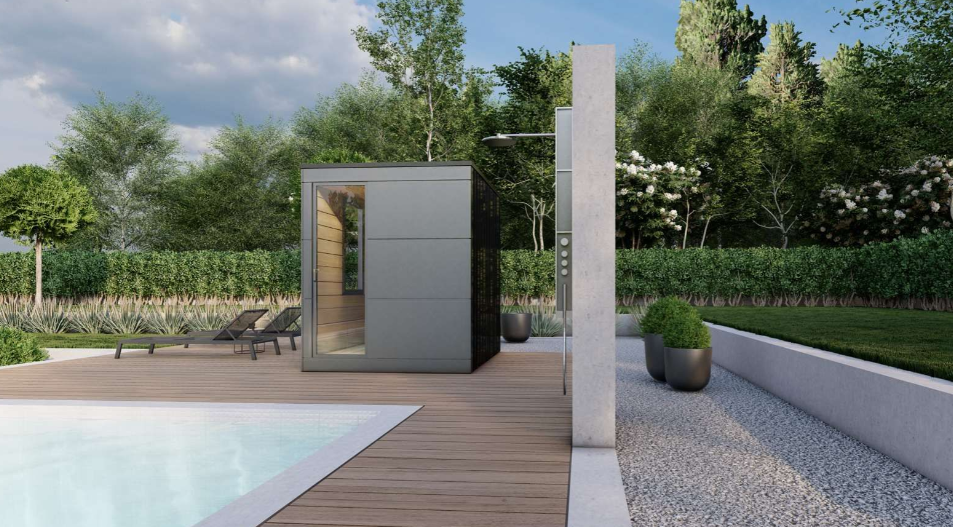 Optima 210x180x235 cm exclusive szauna