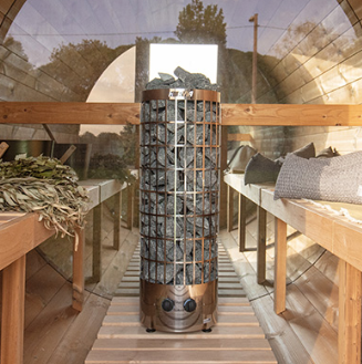 Elektromos Szauna Kályha HARVIA Cilindro PC90