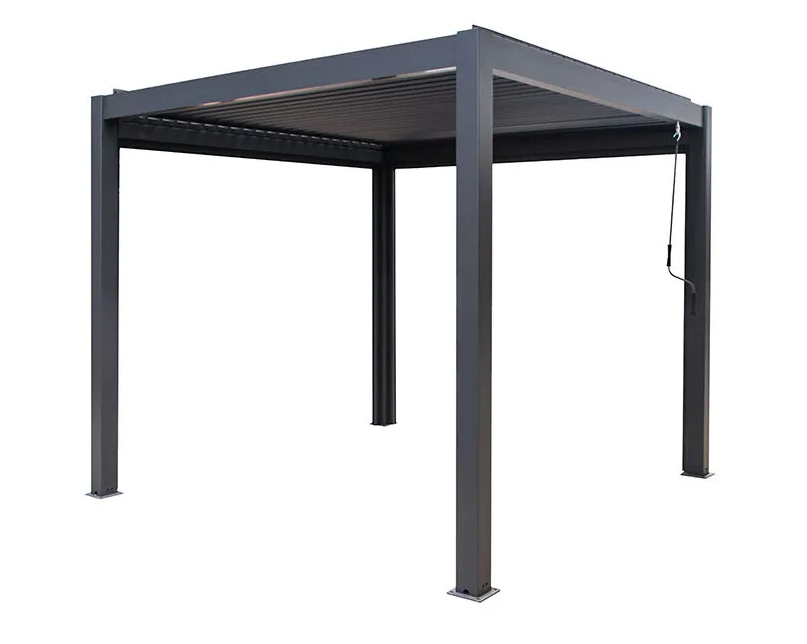 Revolution Pergola Dark Grey 300x300x250 cm