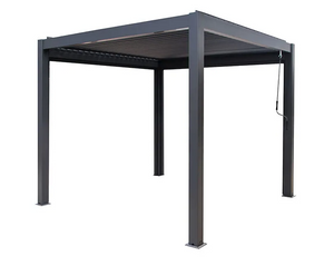 Revolution Pergola Dark Grey 300x300x250 cm