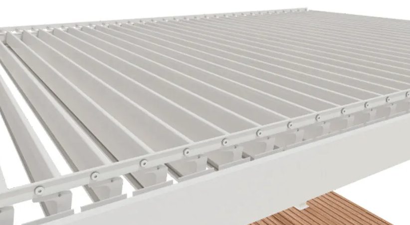 Revolution Pergola Pure White 600x400x250 cm