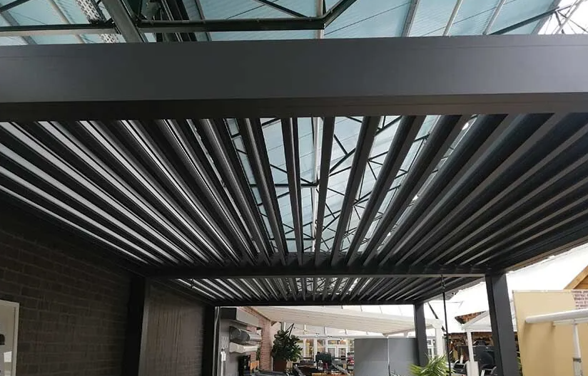 Revolution Pergola Dark Grey 600x300x250 cm