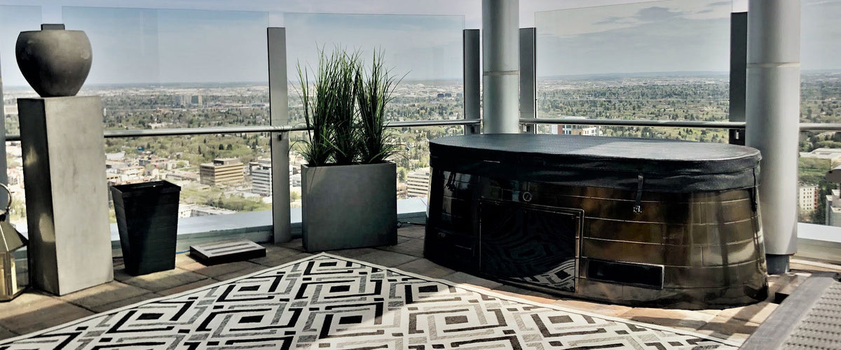 SpaBerry SB5 2 személyes jakuzzi 232,5x126,5x81cm