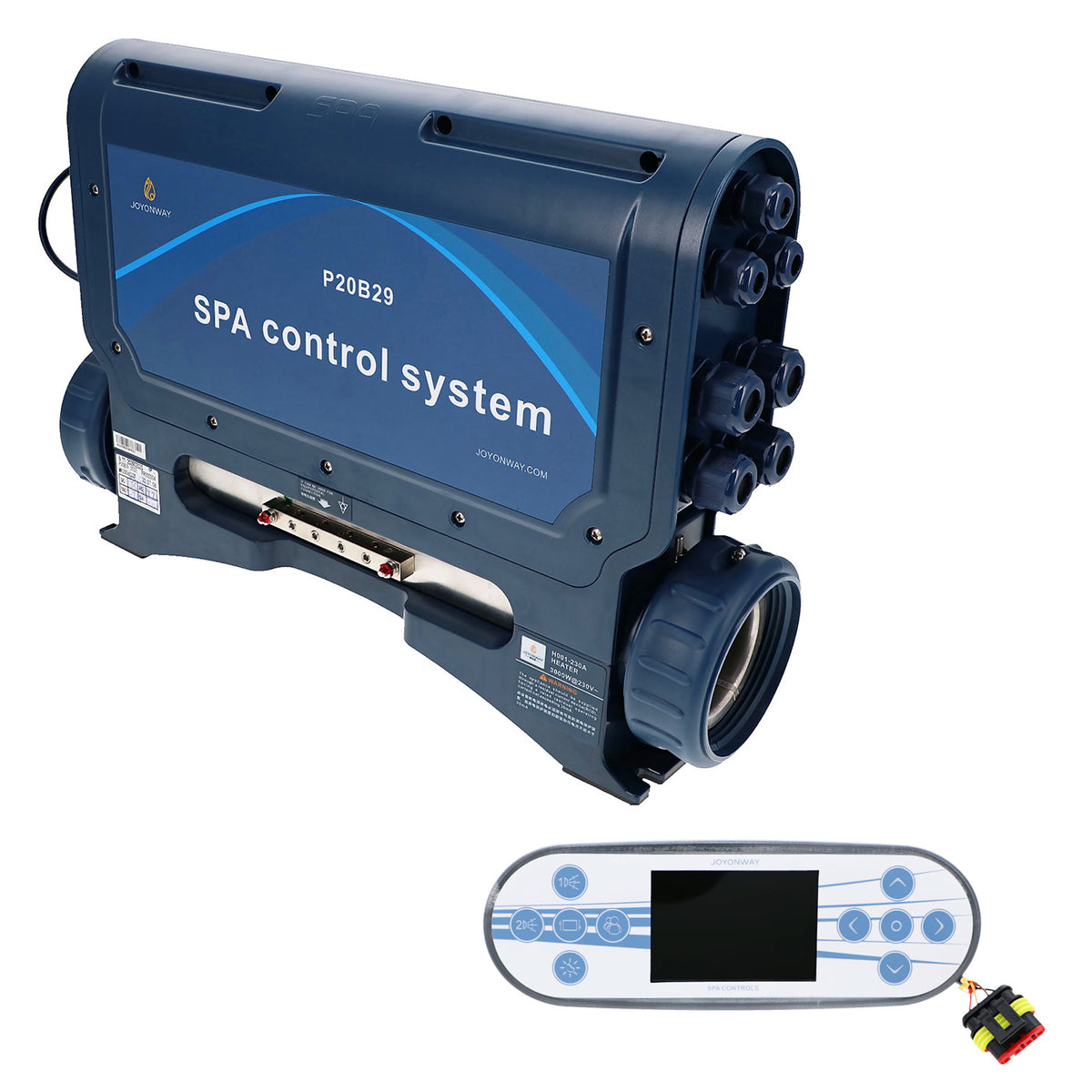 Komplett elektronika P20B29 + PB553 kijelző