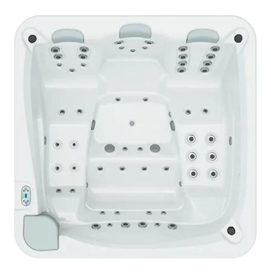 Revolution-spa Touche5 jakuzzi 216x216x74 cm