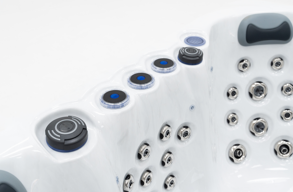 Revolution-spa Uranus 200x200x80 5 fős jakuzzi