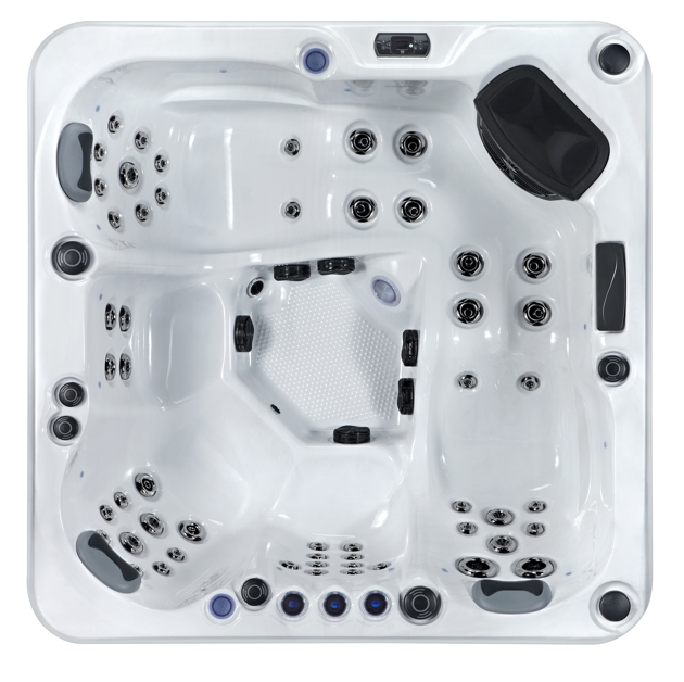 Revolution-spa Uranus 200x200x80 5 fős jakuzzi