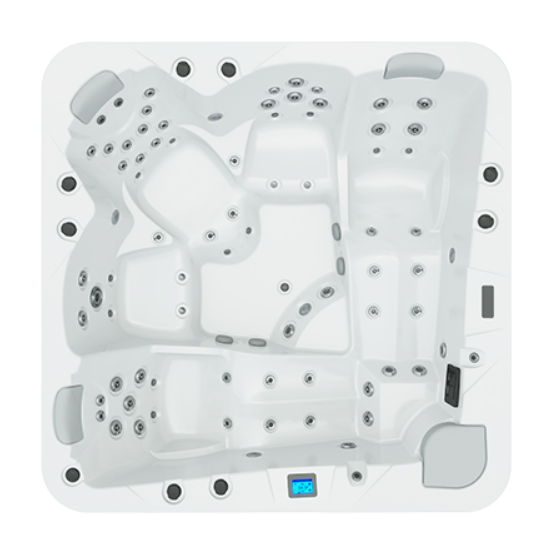 Revolution-spa Velvet jakuzzi 233x233x91 cm