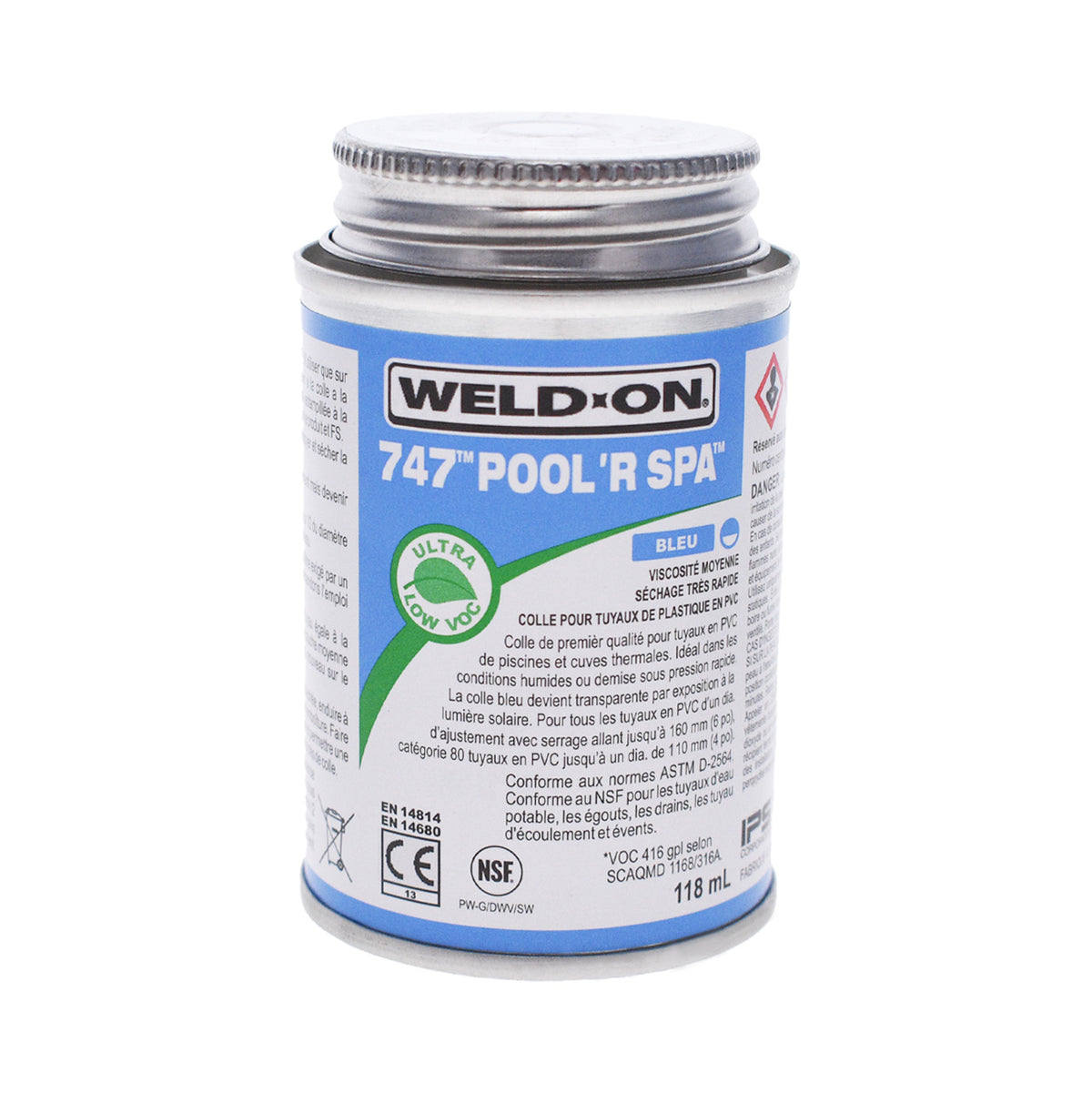Weld&#39;on Blue PVC ragasztó 118mL